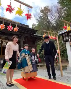 滑川神社 - 仕事と子どもの守り神の七五三参(2023年11月03日(金) 19時03分17秒投稿)