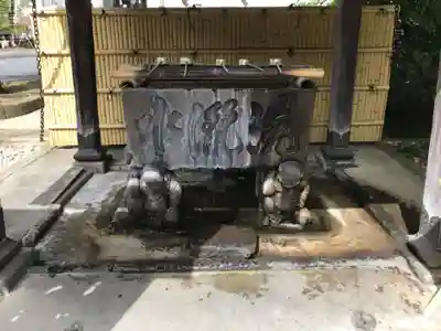 溝口神社の手水舎