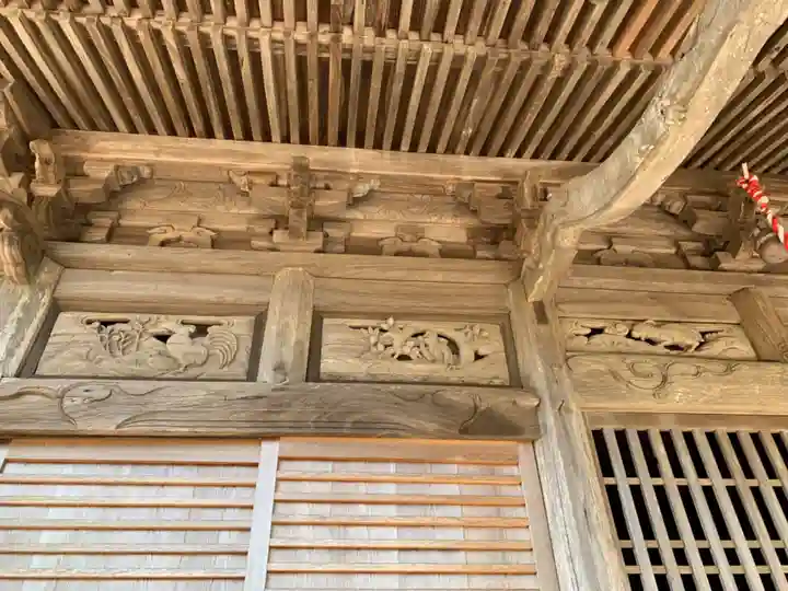 八幡神社の芸術