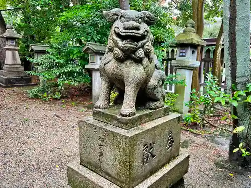 八幡神社の狛犬