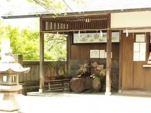 宇多須神社の手水舎