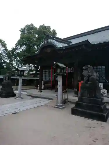 久留米宗社　日吉神社の本殿