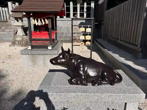 諏訪神社の狛犬