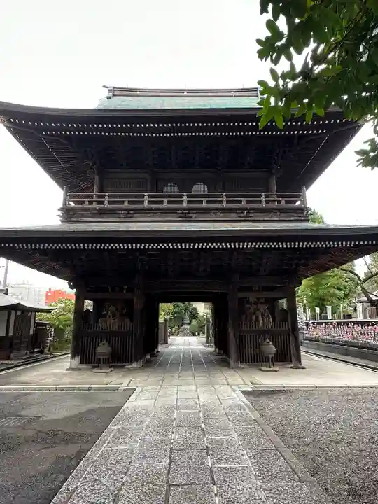 高安寺の山門・神門