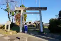 神明神社の鳥居