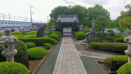 松福寺の庭園