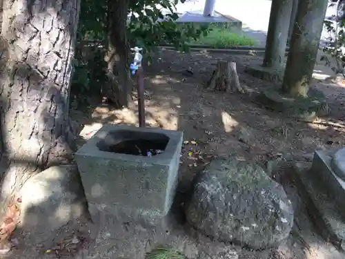 愛鷹神社の手水舎