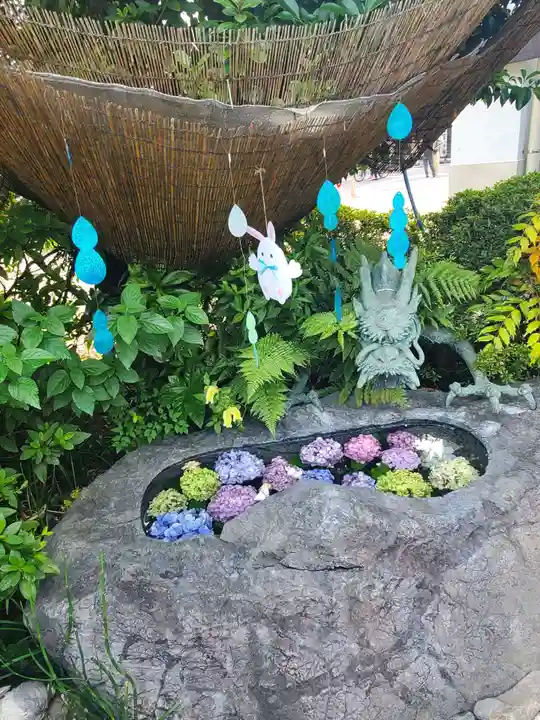 三輪神社の手水舎