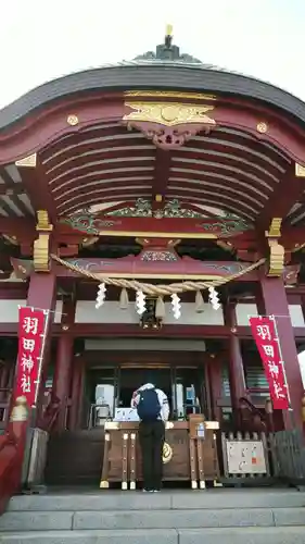 羽田神社の本殿・本堂