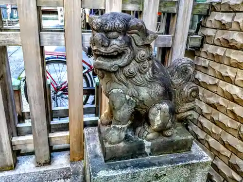 櫻天神社の狛犬