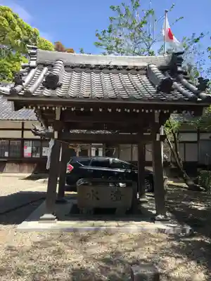 老津神社の手水舎