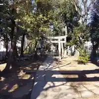 八雲氷川神社の鳥居