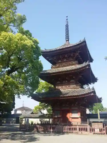 斑鳩寺の塔