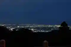 大山阿夫利神社の景色