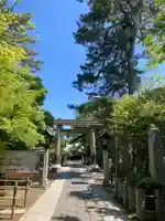 越ヶ谷久伊豆神社の鳥居