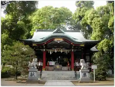 中野氷川神社の本殿・本堂