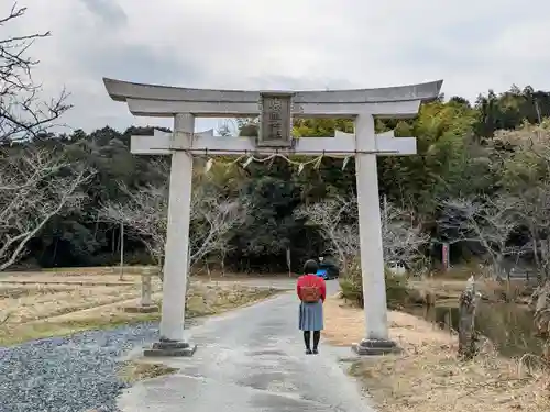 真氣神社の鳥居