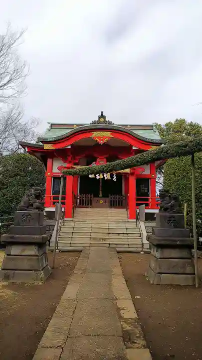 森浅間神社の本殿・本堂
