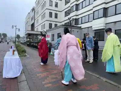釧路一之宮 厳島神社のお祭り