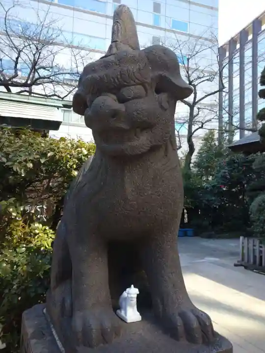 芝大神宮の狛犬