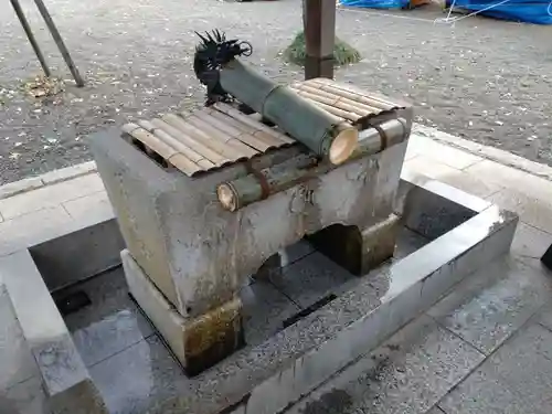 町田天満宮の手水舎