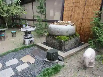 平等寺（因幡堂）の手水舎