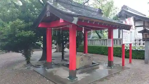 元郷氷川神社の手水