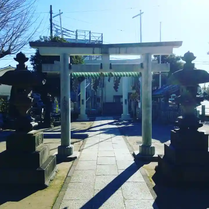 天祖神社の鳥居