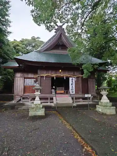 伊勢神明社の本殿・本堂