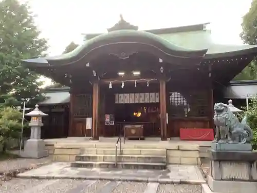 溝旗神社（肇國神社）の本殿