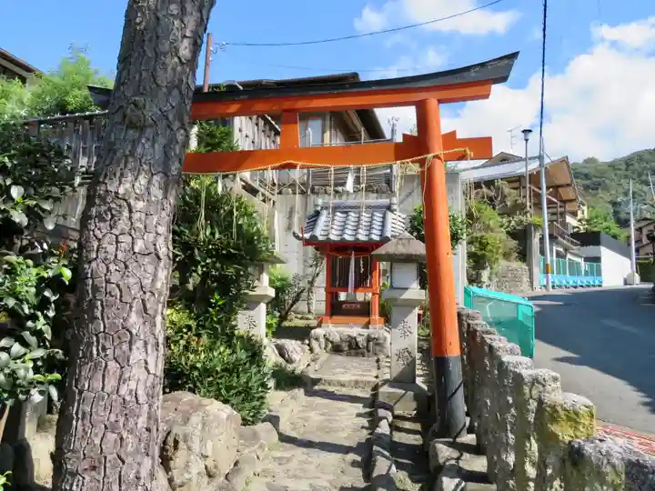 末多武利神社の鳥居