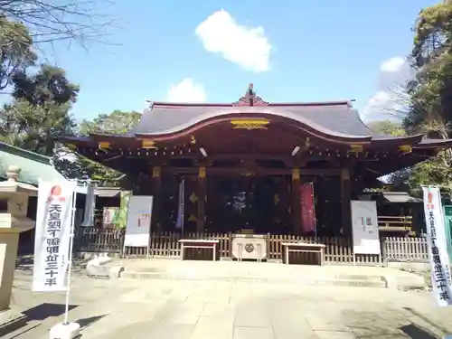 渋谷氷川神社の本殿・本堂