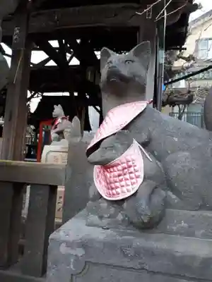 浅草神社の狛犬