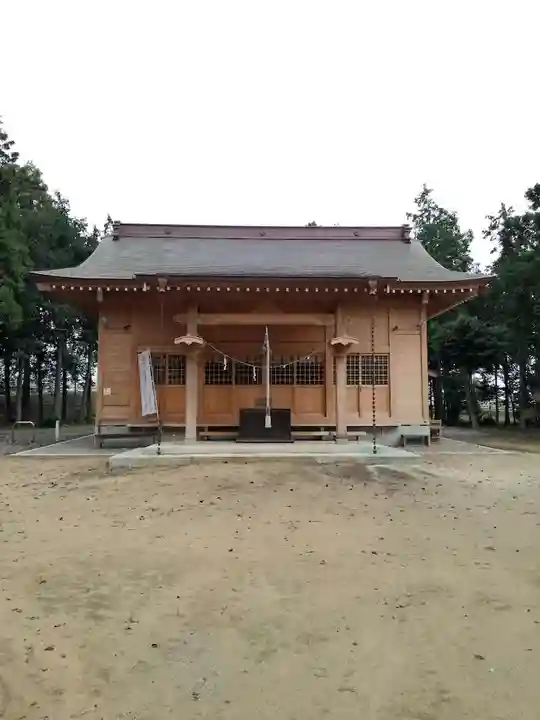 塚崎香取神社の本殿・本堂
