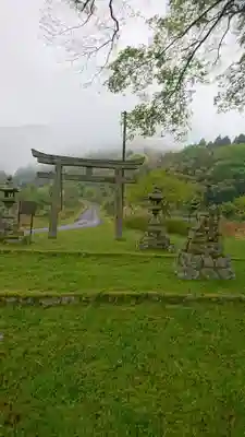 三嶽神社の鳥居