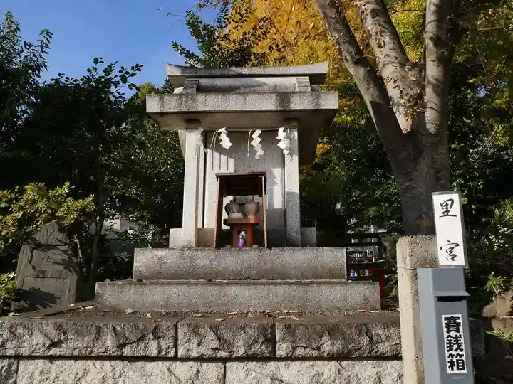 鳩森八幡神社の末社・摂社
