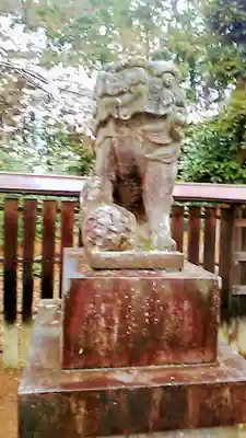 蒲生神社の狛犬