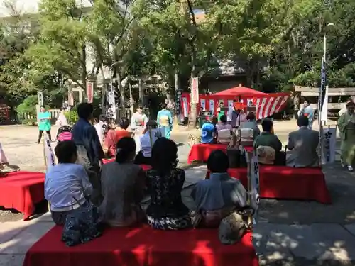 玉造稲荷神社のお祭り