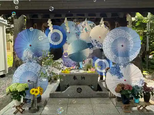 札幌諏訪神社の手水舎
