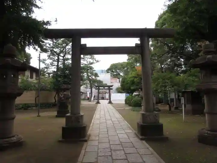 品川神社の鳥居