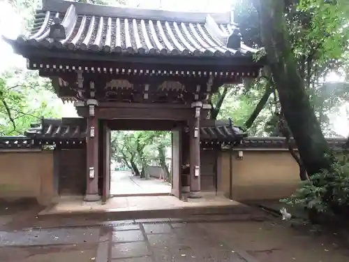 法明寺の山門・神門