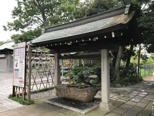 菊田神社の手水舎