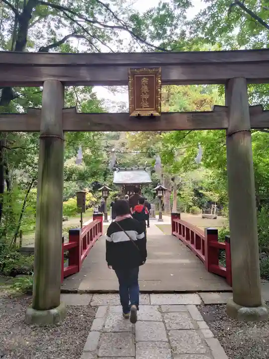 武蔵一宮氷川神社の鳥居