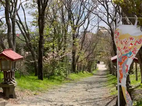 釧路一之宮 厳島神社の自然