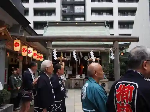 宮益御嶽神社のお祭り