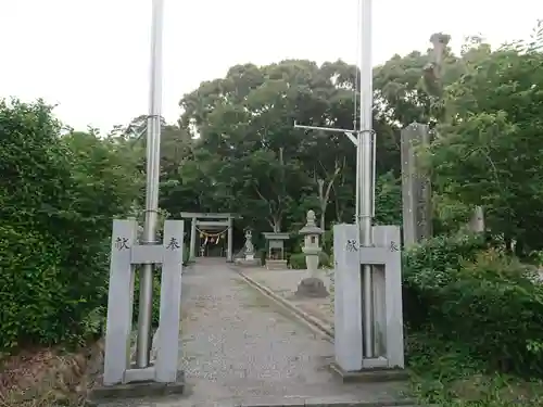 阿自賀神社の山門