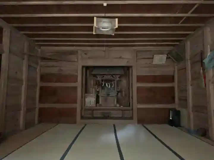 神社(名称不明)の本殿・本堂