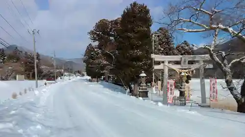 高司神社〜むすびの神の鎮まる社〜の鳥居