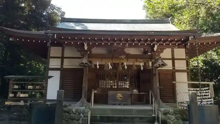 三ケ尻八幡神社の本殿・本堂
