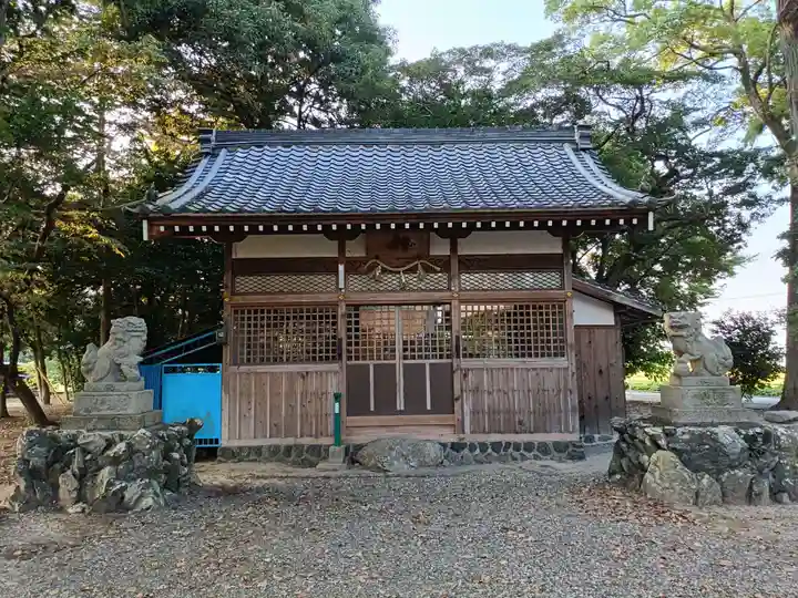 船着社の本殿・本堂